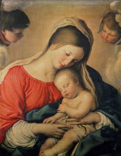 The Sleeping Christ Child by Il Sassoferrato